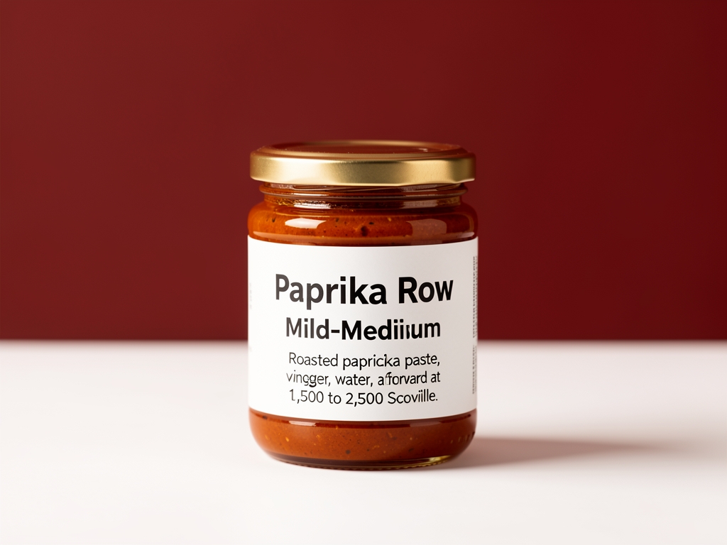 Paprika Row Mild-Medium
